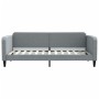 Sofá cama tela gris claro 90x200 cm de vidaXL, Camas y somieres - Ref: Foro24-354033, Precio: 215,99 €, Descuento: %