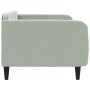 Light gray velvet sofa bed 90x200 cm by vidaXL, Beds and slatted bases - Ref: Foro24-354086, Price: 216,65 €, Discount: %