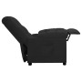 Sillón reclinable de tela negro de vidaXL, Sillones - Ref: Foro24-289798, Precio: 206,26 €, Descuento: %