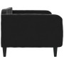 Sofá cama terciopelo negro 90x200 cm de vidaXL, Camas y somieres - Ref: Foro24-354090, Precio: 200,99 €, Descuento: %