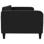 Black fabric sofa bed 90x200 cm by vidaXL, Beds and slatted bases - Ref: Foro24-354035, Price: 228,33 €, Discount: %