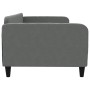 Sofá cama tela gris oscuro 100x200 cm de vidaXL, Camas y somieres - Ref: Foro24-354039, Precio: 226,42 €, Descuento: %