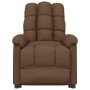 Sillón reclinable de tela marrón de vidaXL, Sillones - Ref: Foro24-289800, Precio: 175,21 €, Descuento: %