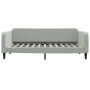 Light gray velvet sofa bed 100x200 cm by vidaXL, Beds and slatted bases - Ref: Foro24-354093, Price: 224,55 €, Discount: %