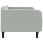 Light gray velvet sofa bed 100x200 cm by vidaXL, Beds and slatted bases - Ref: Foro24-354093, Price: 224,55 €, Discount: %