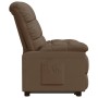 Sillón reclinable de tela marrón de vidaXL, Sillones - Ref: Foro24-289800, Precio: 175,21 €, Descuento: %