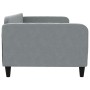 Sofá cama tela gris claro 100x200 cm de vidaXL, Camas y somieres - Ref: Foro24-354038, Precio: 210,36 €, Descuento: %