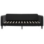 Sofá cama terciopelo negro 100x200 cm de vidaXL, Camas y somieres - Ref: Foro24-354097, Precio: 223,92 €, Descuento: %