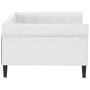 White synthetic leather sofa bed 100x200 cm by vidaXL, Beds and slatted bases - Ref: Foro24-354231, Price: 256,82 €, Discount: %