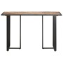 Recycled solid wood dining table 120 cm by vidaXL, Kitchen and dining tables - Ref: Foro24-320690, Price: 148,99 €, Discount: %