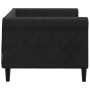 Sofá cama terciopelo negro 80x200 cm de vidaXL, Camas y somieres - Ref: Foro24-354241, Precio: 213,99 €, Descuento: %