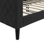 Sofá cama terciopelo negro 80x200 cm de vidaXL, Camas y somieres - Ref: Foro24-354241, Precio: 213,99 €, Descuento: %