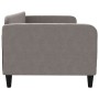 Sofá cama tela gris taupe 90x200 cm de vidaXL, Camas y somieres - Ref: Foro24-354036, Precio: 218,97 €, Descuento: %