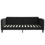 Sofá cama tela negro 100x200 cm de vidaXL, Camas y somieres - Ref: Foro24-354040, Precio: 222,16 €, Descuento: %