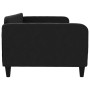 Sofá cama tela negro 100x200 cm de vidaXL, Camas y somieres - Ref: Foro24-354040, Precio: 222,16 €, Descuento: %