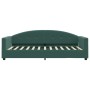 Sofá cama terciopelo verde oscuro 90x200 cm de vidaXL, Camas y somieres - Ref: Foro24-354138, Precio: 227,77 €, Descuento: %