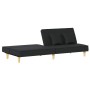 Schwarzes Schlafsofa aus Stoff von vidaXL, Sofas - Ref: Foro24-351902, Preis: 244,13 €, Rabatt: %