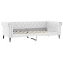 White synthetic leather sofa bed 80x200 cm by vidaXL, Beds and slatted bases - Ref: Foro24-354223, Price: 230,99 €, Discount: %