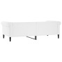 White synthetic leather sofa bed 80x200 cm by vidaXL, Beds and slatted bases - Ref: Foro24-354223, Price: 230,99 €, Discount: %