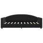 Black velvet sofa bed 80x200 cm by vidaXL, Beds and slatted bases - Ref: Foro24-354133, Price: 208,88 €, Discount: %