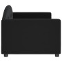 Black velvet sofa bed 80x200 cm by vidaXL, Beds and slatted bases - Ref: Foro24-354133, Price: 208,88 €, Discount: %