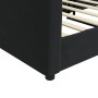 Black velvet sofa bed 80x200 cm by vidaXL, Beds and slatted bases - Ref: Foro24-354133, Price: 208,88 €, Discount: %