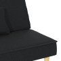 Sofá cama de tela negro de vidaXL, Sofás - Ref: Foro24-351902, Precio: 244,13 €, Descuento: %