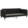 Black fabric sofa bed 80x200 cm by vidaXL, Beds and slatted bases - Ref: Foro24-354030, Price: 211,91 €, Discount: %