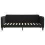 Black fabric sofa bed 80x200 cm by vidaXL, Beds and slatted bases - Ref: Foro24-354030, Price: 211,91 €, Discount: %