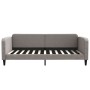 Sofá cama tela gris taupe 100x200 cm de vidaXL, Camas y somieres - Ref: Foro24-354041, Precio: 222,16 €, Descuento: %