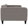 Sofá cama tela gris taupe 100x200 cm de vidaXL, Camas y somieres - Ref: Foro24-354041, Precio: 222,16 €, Descuento: %