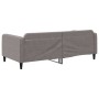 Sofá cama tela gris taupe 100x200 cm de vidaXL, Camas y somieres - Ref: Foro24-354041, Precio: 222,16 €, Descuento: %