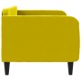 Yellow velvet sofa bed 80x200 cm by vidaXL, Beds and slatted bases - Ref: Foro24-354084, Price: 211,37 €, Discount: %