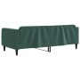 Sofá cama terciopelo verde oscuro 100x200 cm de vidaXL, Camas y somieres - Ref: Foro24-354095, Precio: 224,12 €, Descuento: %