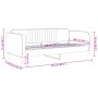 Sofá cama terciopelo rosa 100x200 cm de vidaXL, Camas y somieres - Ref: Foro24-354096, Precio: 218,21 €, Descuento: %