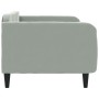 Light gray velvet sofa bed 90x190 cm by vidaXL, Beds and slatted bases - Ref: Foro24-354099, Price: 210,70 €, Discount: %