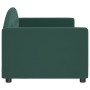 Sofá cama terciopelo verde oscuro 80x200 cm de vidaXL, Camas y somieres - Ref: Foro24-354131, Precio: 210,32 €, Descuento: %