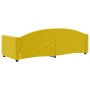 Yellow velvet sofa bed 80x200 cm by vidaXL, Beds and slatted bases - Ref: Foro24-354134, Price: 207,64 €, Discount: %