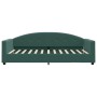 Dark green velvet sofa bed 100x200 cm by vidaXL, Beds and slatted bases - Ref: Foro24-354145, Price: 222,99 €, Discount: %