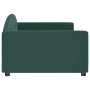 Dark green velvet sofa bed 100x200 cm by vidaXL, Beds and slatted bases - Ref: Foro24-354145, Price: 222,99 €, Discount: %