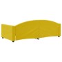 Sofá cama terciopelo amarillo 100x200 cm de vidaXL, Camas y somieres - Ref: Foro24-354148, Precio: 238,22 €, Descuento: %