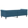 Blaues Samtschlafsofa 80x200 cm von vidaXL, Betten und Lattenroste - Ref: Foro24-354236, Preis: 213,99 €, Rabatt: %