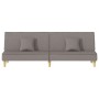 Sofá cama de tela gris taupe de vidaXL, Sofás - Ref: Foro24-351905, Precio: 226,99 €, Descuento: %