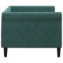 Sofá cama terciopelo verde oscuro 80x200 cm de vidaXL, Camas y somieres - Ref: Foro24-354239, Precio: 212,63 €, Descuento: %