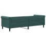 Dunkelgrünes Samtschlafsofa 80x200 cm von vidaXL, Betten und Lattenroste - Ref: Foro24-354239, Preis: 212,99 €, Rabatt: %