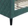 Sofá cama terciopelo verde oscuro 80x200 cm de vidaXL, Camas y somieres - Ref: Foro24-354239, Precio: 212,63 €, Descuento: %