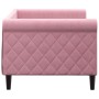 Sofá cama terciopelo rosa 80x200 cm de vidaXL, Camas y somieres - Ref: Foro24-354240, Precio: 212,63 €, Descuento: %