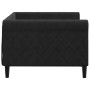 Black velvet sofa bed 90x190 cm by vidaXL, Beds and slatted bases - Ref: Foro24-354259, Price: 228,13 €, Discount: %