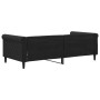 Black velvet sofa bed 90x190 cm by vidaXL, Beds and slatted bases - Ref: Foro24-354259, Price: 228,13 €, Discount: %