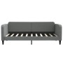 Sofá cama tela gris oscuro 90x190 cm de vidaXL, Camas y somieres - Ref: Foro24-354044, Precio: 210,25 €, Descuento: %